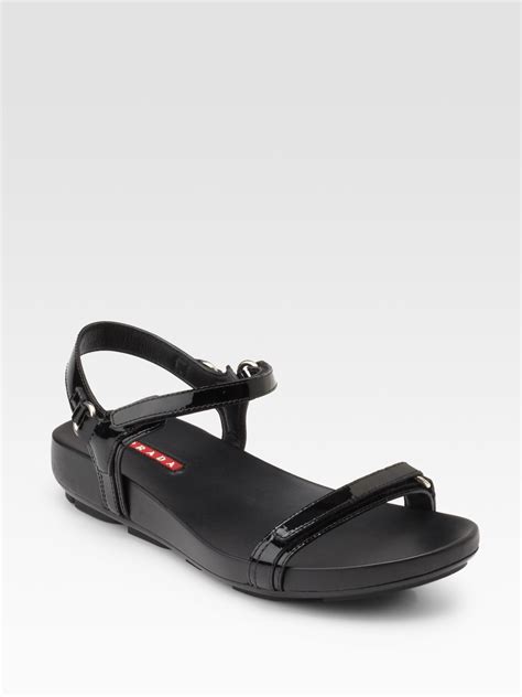 buy prada sandals online|designer prada flat sandals.